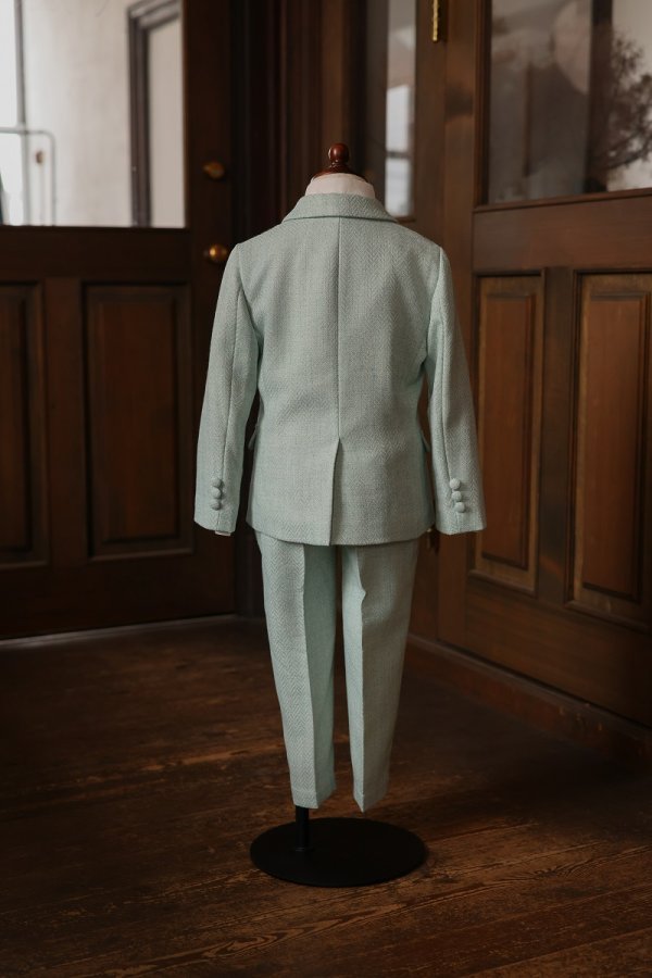 【現品100㎝】キッズタキシード RT-044 ミント - 画像 (2)