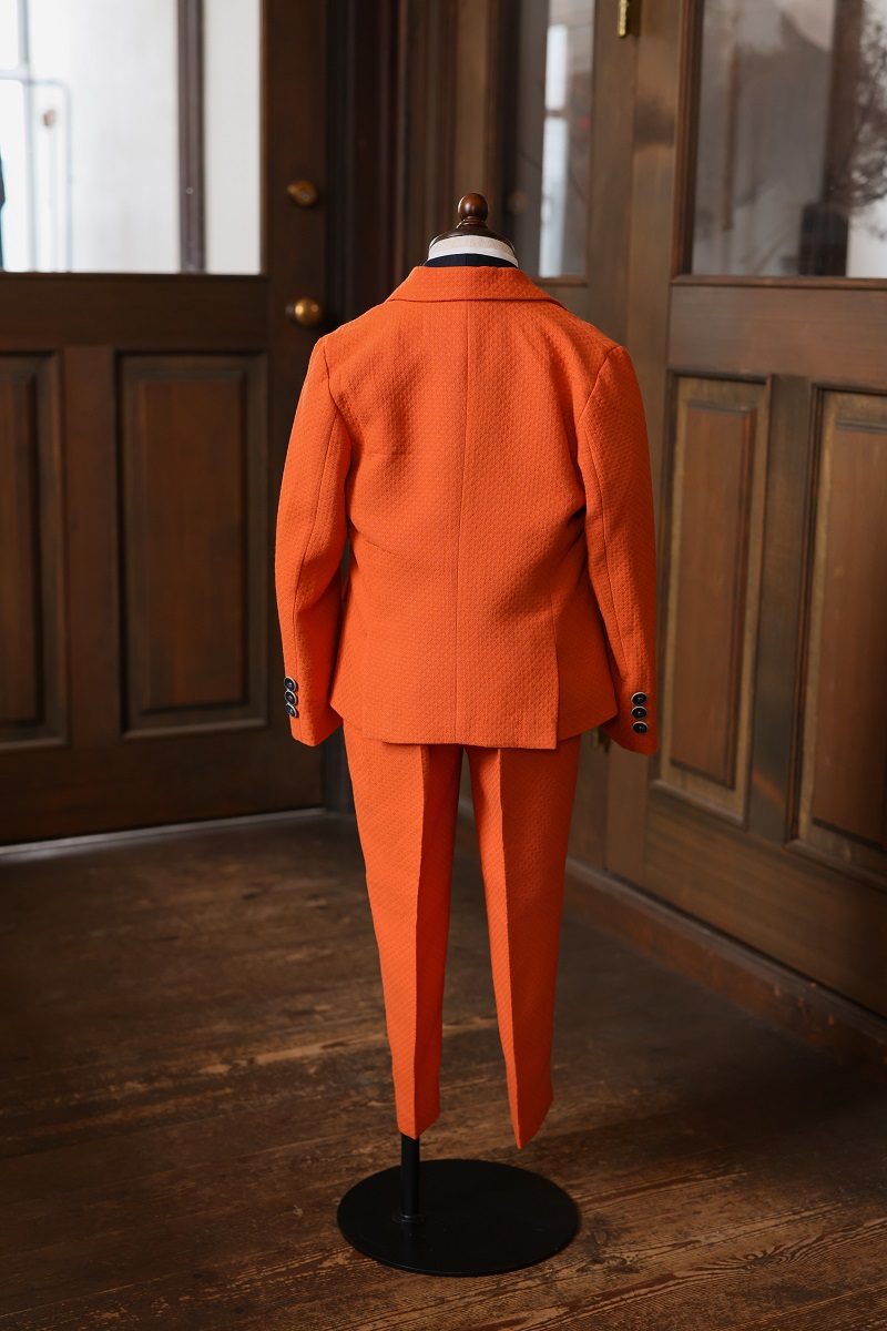 【現品100㎝】キッズタキシード　RT-041　オレンジ - 画像 (2)