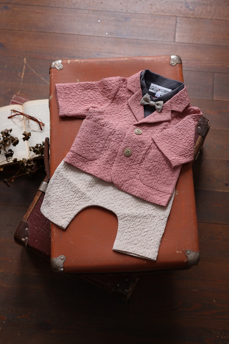 ベビータキシード　RTB-032　ピンク