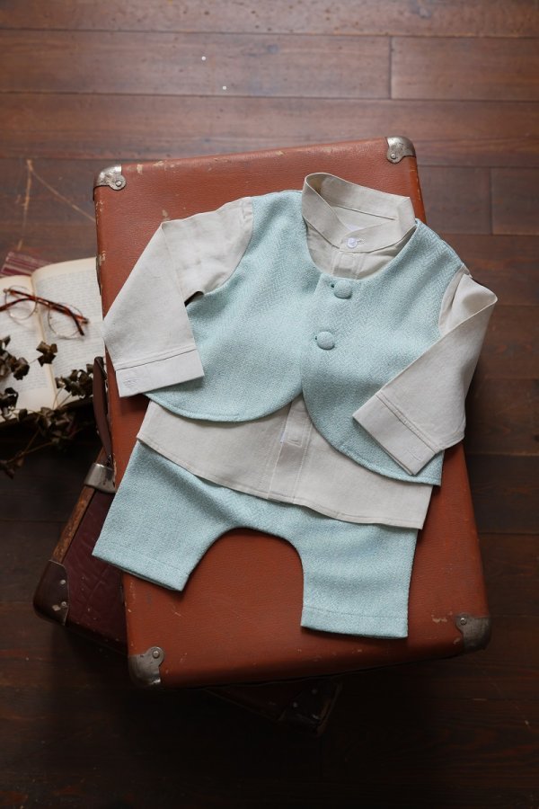 【現品70㎝】ベビータキシード RTB-030 ミント