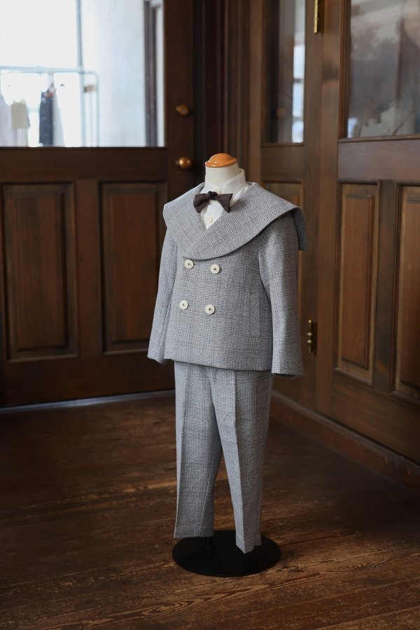 キッズタキシード B-251 グレー