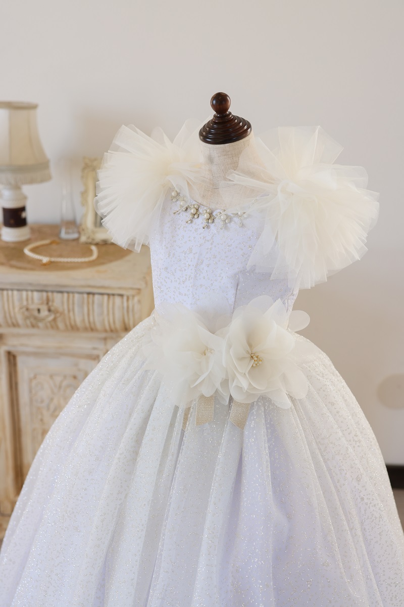 【現品120㎝】ロングドレスR-129　パープル - 画像 (6)