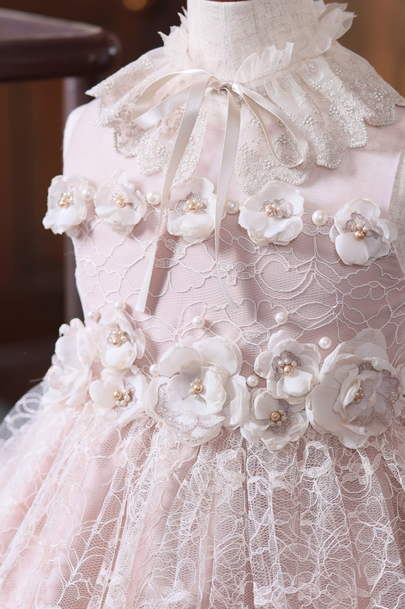 ロングドレスR-092 アイボリー - 画像 (4)