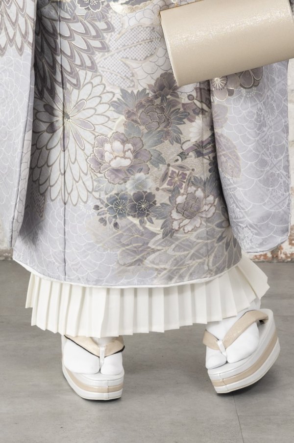 正絹振袖ラフィネモカ RF-28 -ムーンストーン- - 画像 (7)