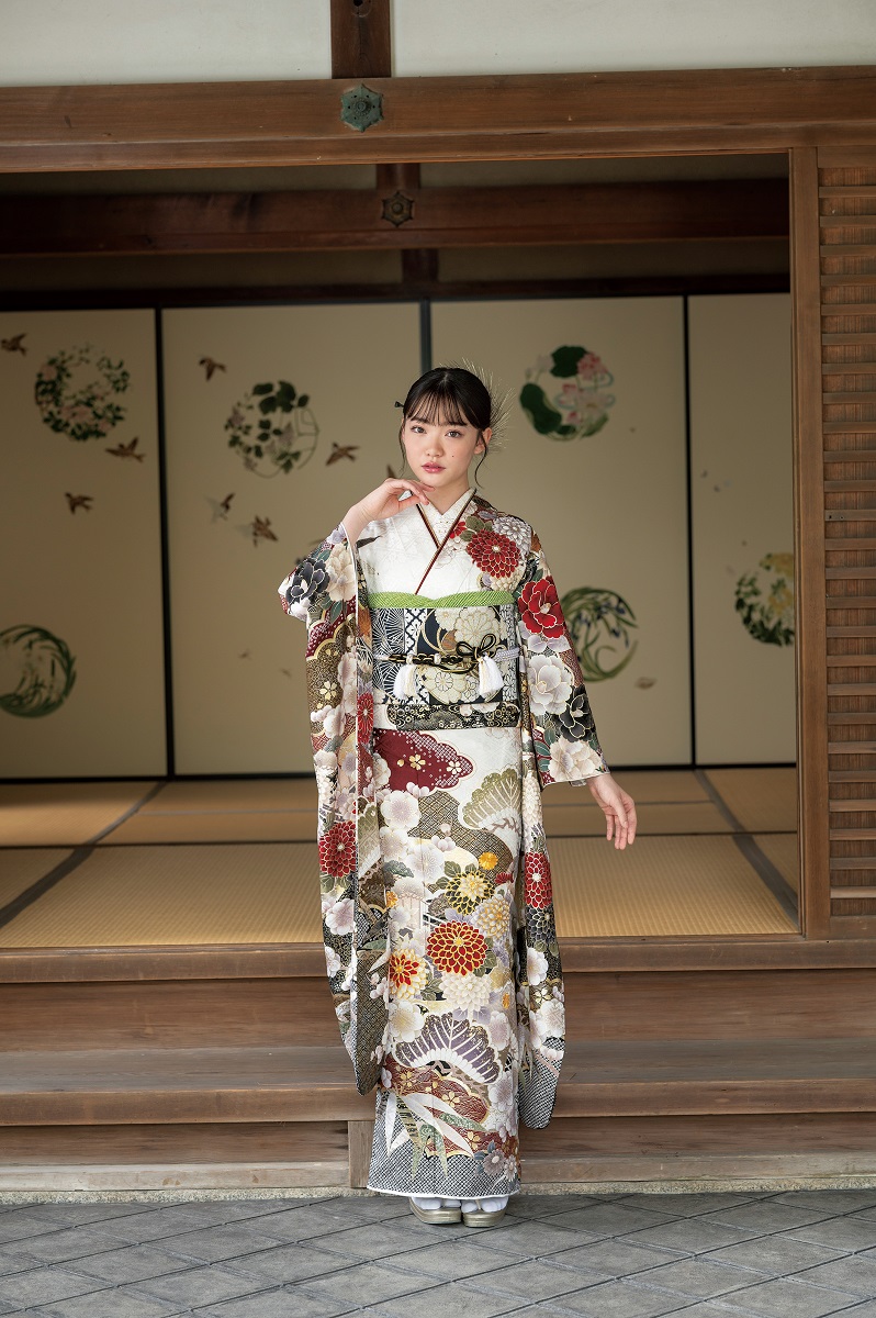 2026正絹振袖 Sacra -らぶとーん- 801 - 画像 (2)