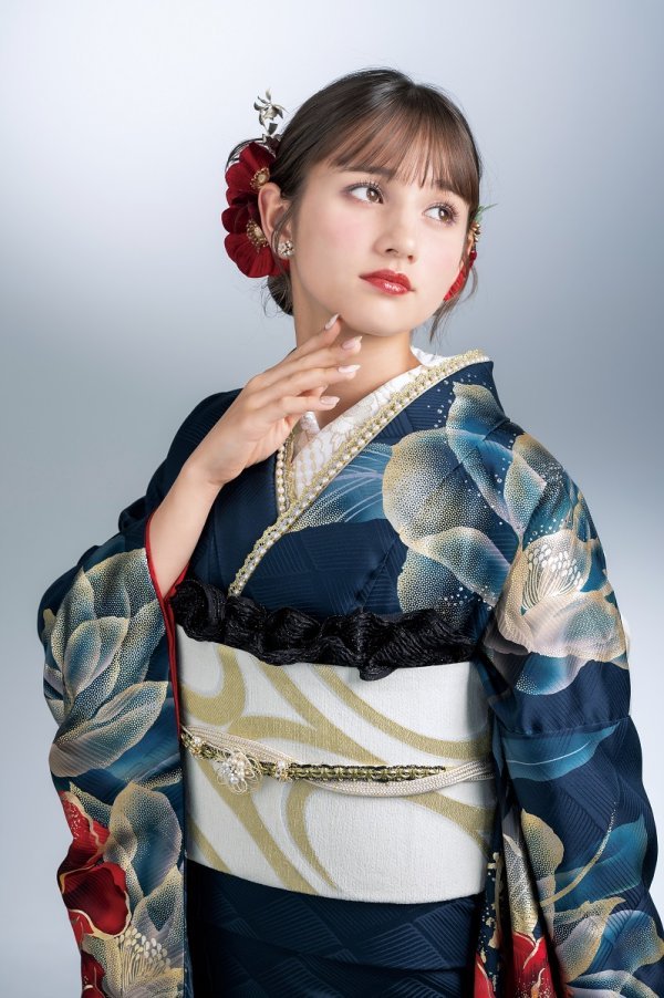 2026正絹振袖 Sacra -クールスタイル- 815 - 画像 (3)