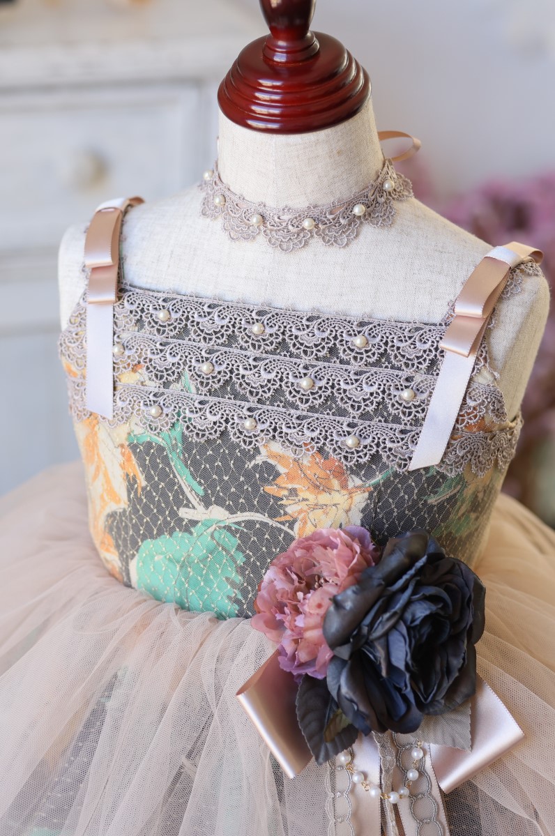 ロングドレスR-090　ブラック - 画像 (5)