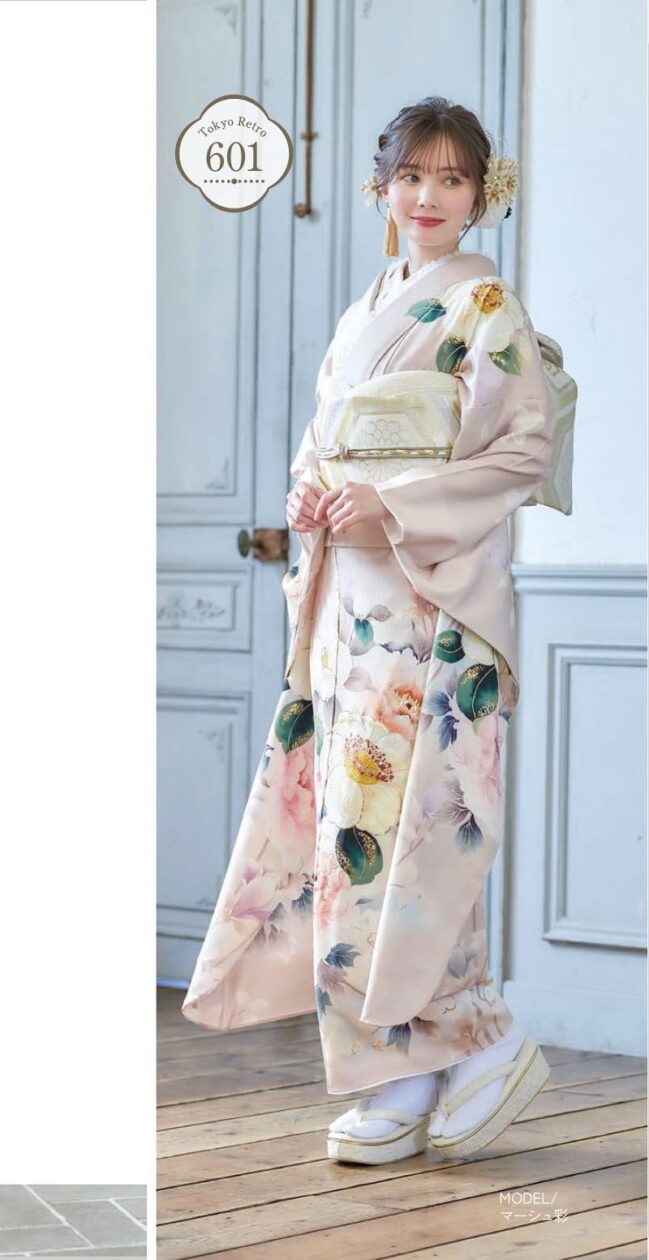 2025正絹振袖 東京レトロ TR-601【エリア限定商品につき価格非表示】 - 画像 (2)