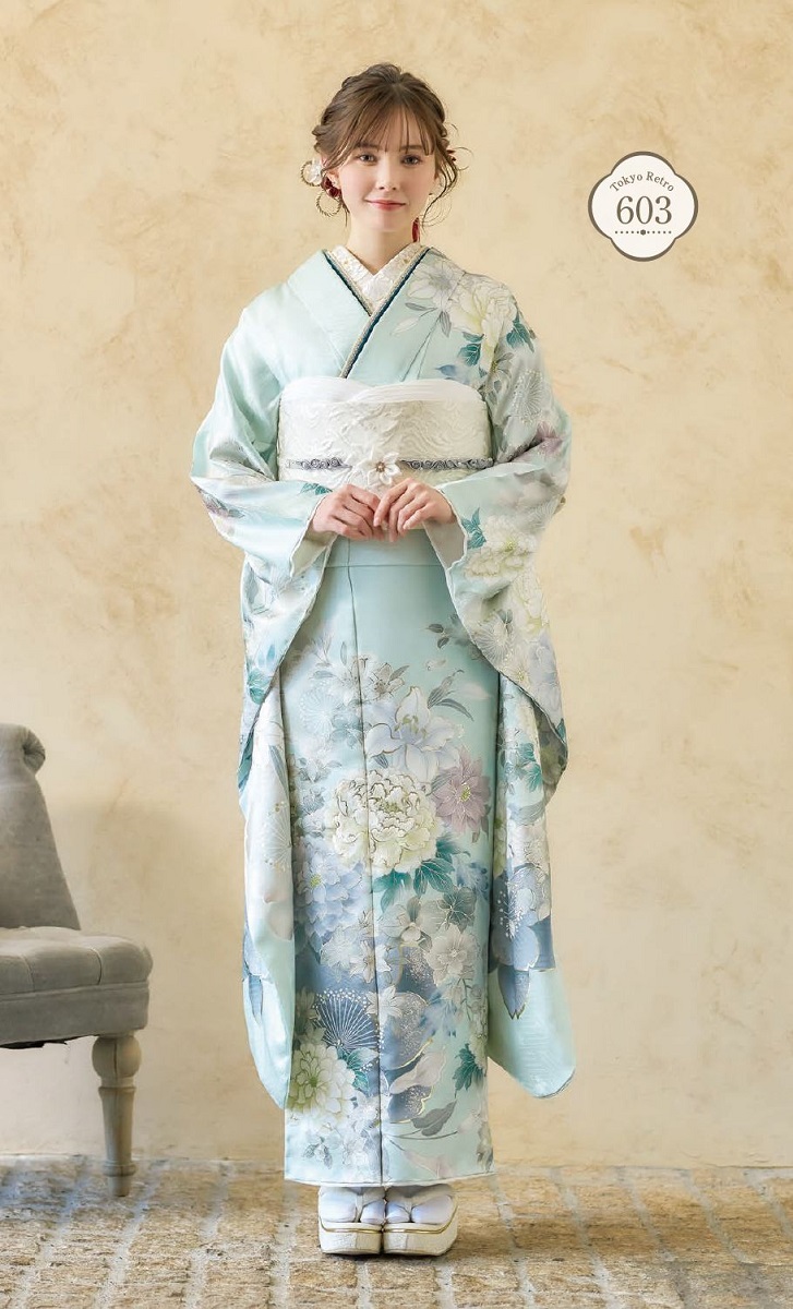 2025正絹振袖 東京レトロ TR-603【エリア限定商品につき価格非表示】 - 画像 (2)