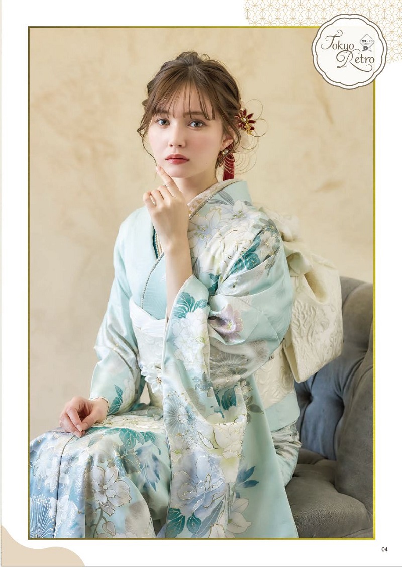 2025正絹振袖 東京レトロ TR-603【エリア限定商品につき価格非表示】