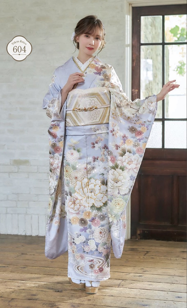 2025正絹振袖 東京レトロ TR-604【エリア限定商品につき価格非表示】