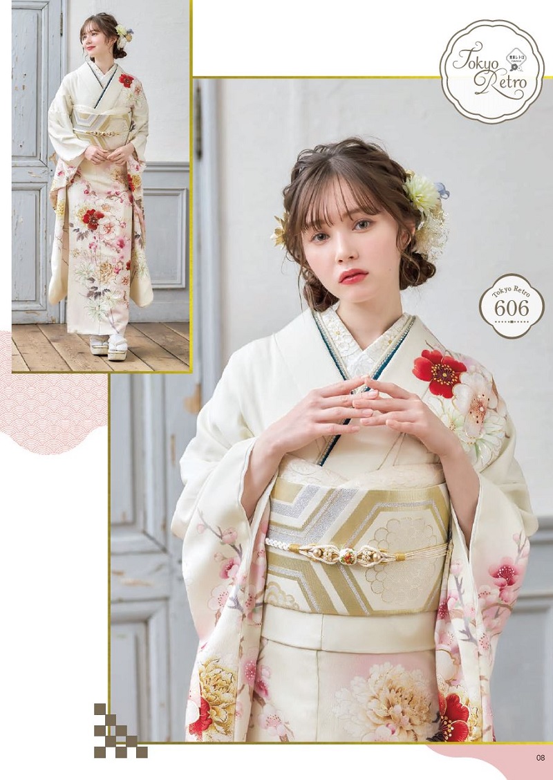 2025正絹振袖 東京レトロ TR-606【エリア限定商品につき価格非表示】