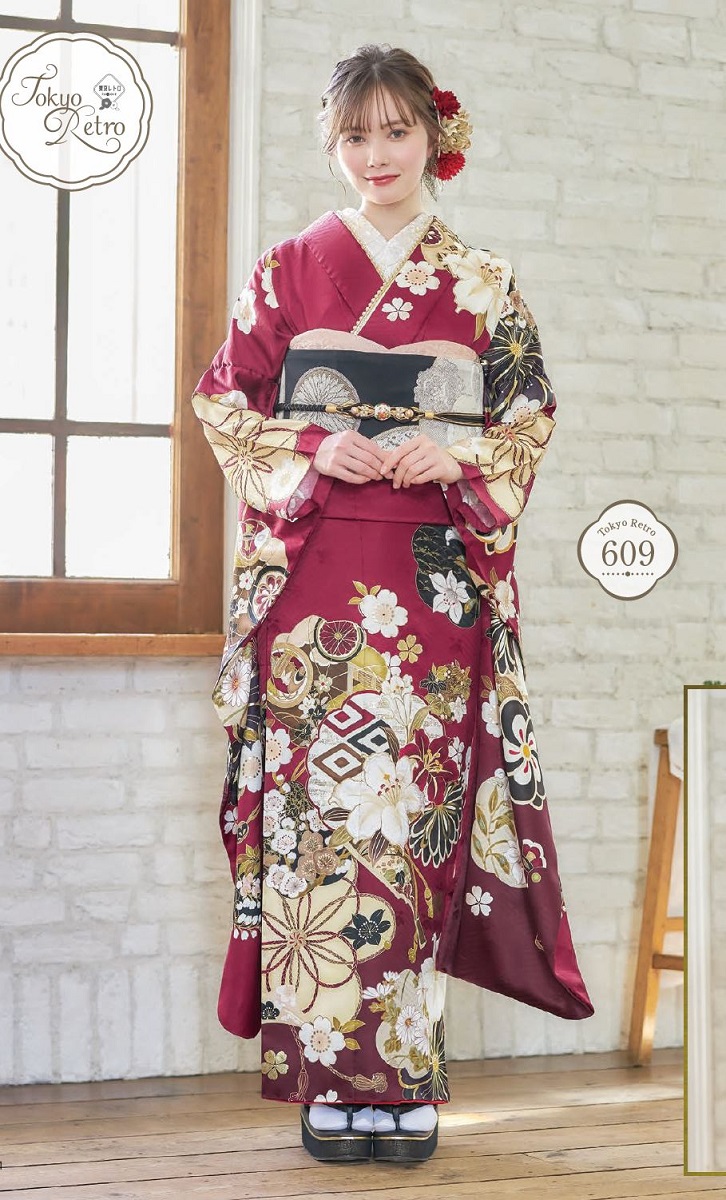 2025正絹振袖 東京レトロ TR-609【エリア限定商品につき価格非表示】 - 画像 (2)