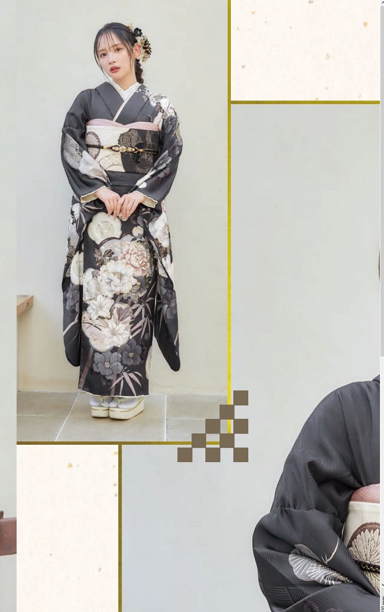 2025正絹振袖 東京レトロ TR-613【エリア限定商品につき価格非表示】 - 画像 (2)