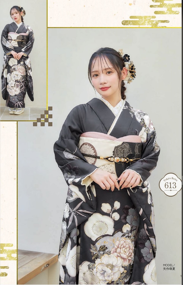2025正絹振袖 東京レトロ TR-613【エリア限定商品につき価格非表示】