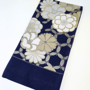 袋帯【正絹】振袖用RO2310-it17紺