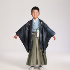 おりびと男児セット3歳/5歳 No.704【ブルーブラック】