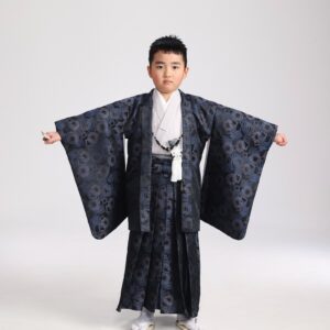 おりびと男児セット3歳/5歳 No.709【ネイビー】