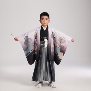 おりびと男児セット3歳/5歳 No.710【ダークピンク】