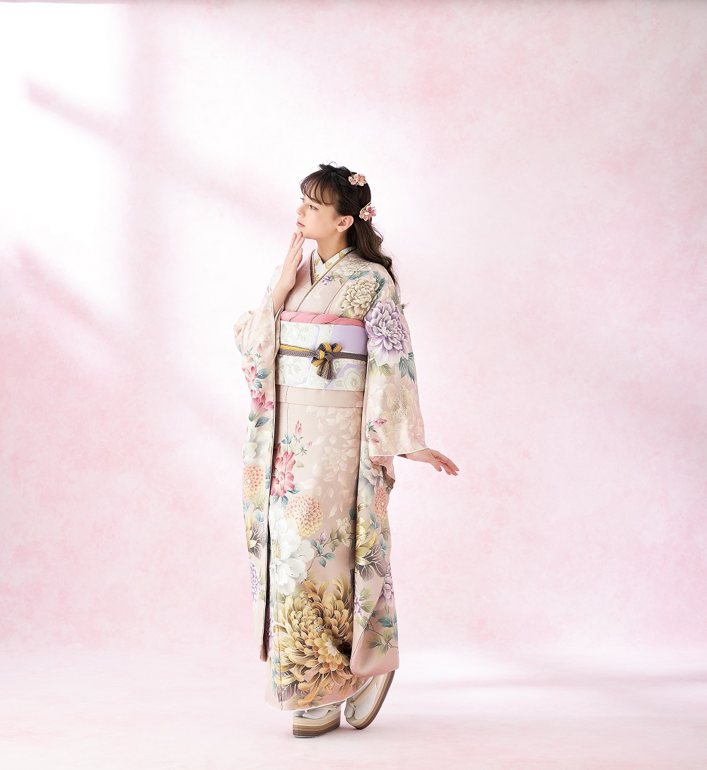 2025正絹振袖 フレグランス№.1325 - 画像 (3)