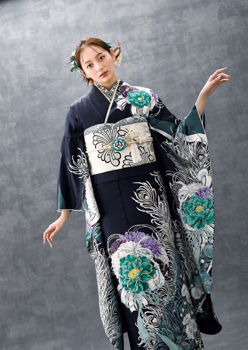 2025正絹振袖 -Hanriette【アンリエット】333 - 画像 (2)