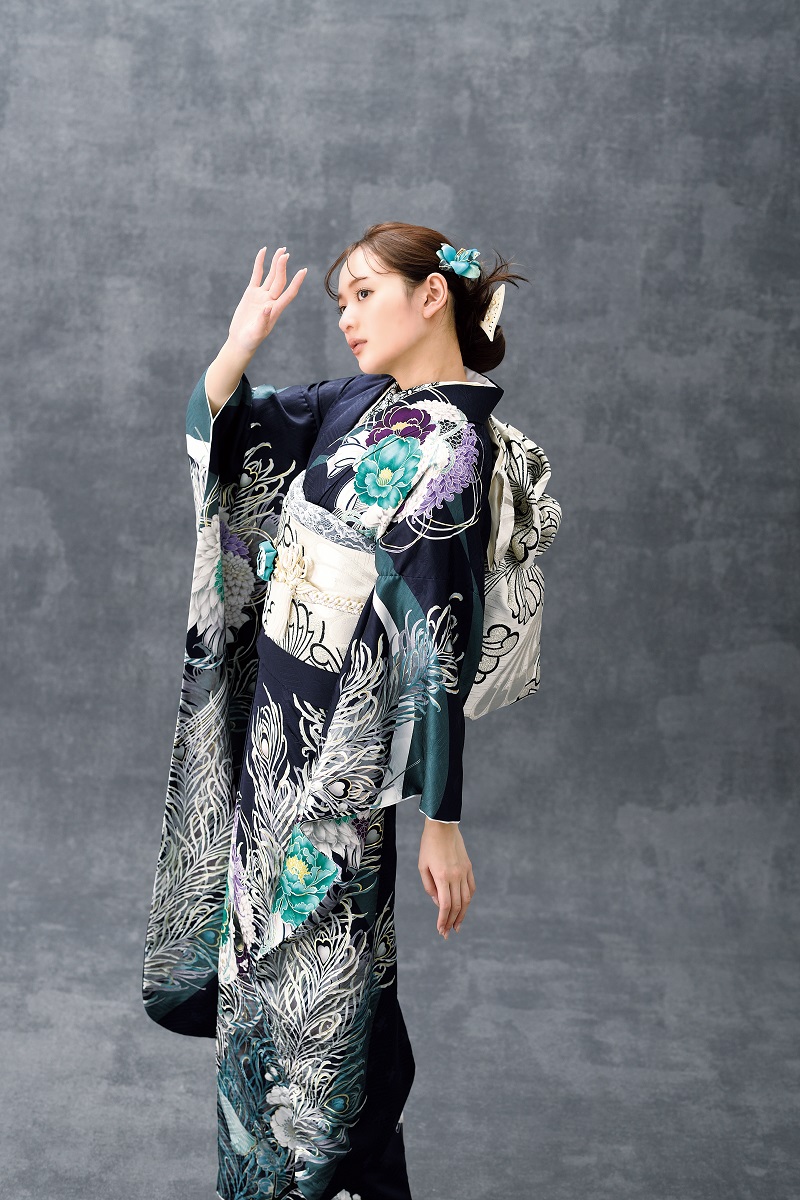 2025正絹振袖 -Hanriette【アンリエット】333 - 画像 (3)