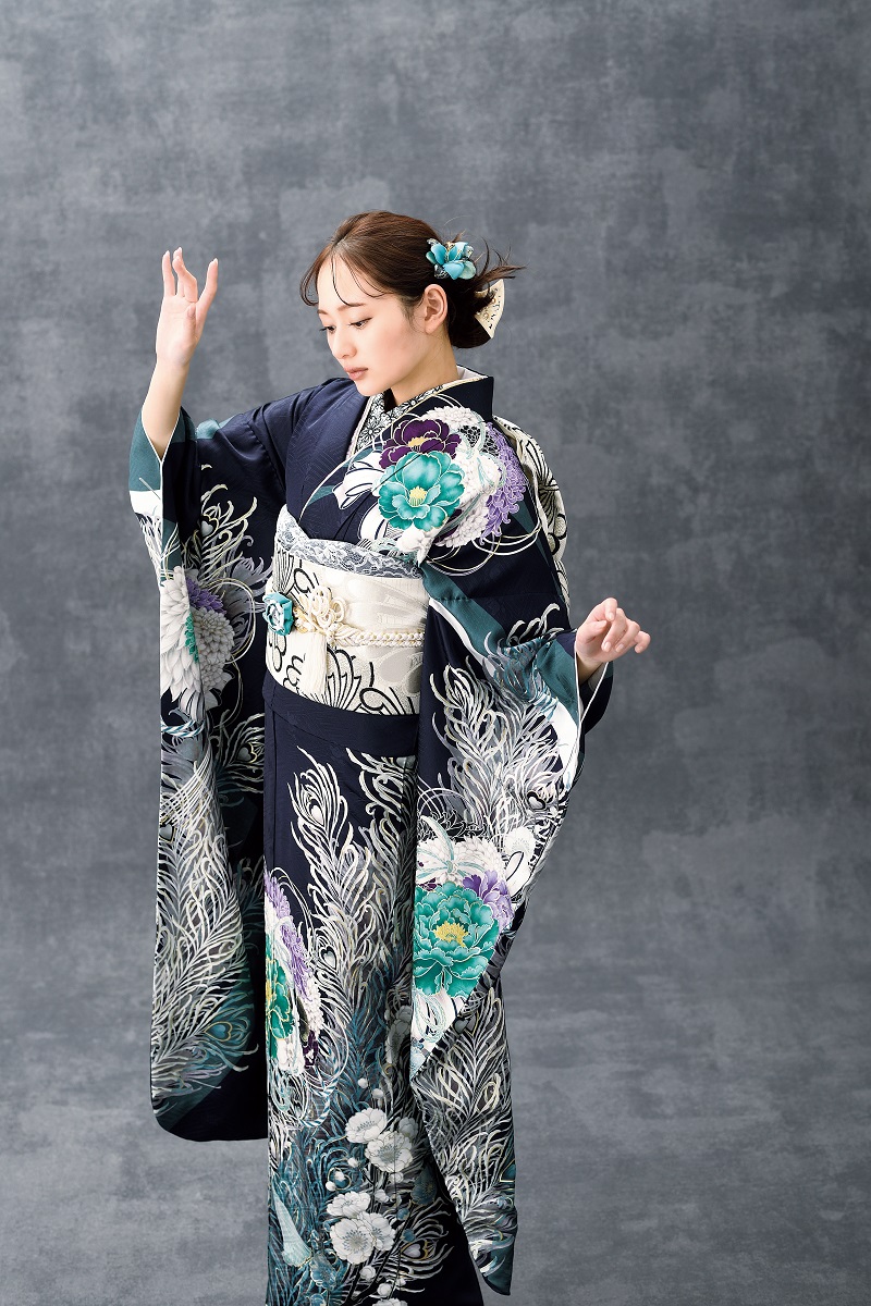 2025正絹振袖 -Hanriette【アンリエット】333 - 画像 (7)