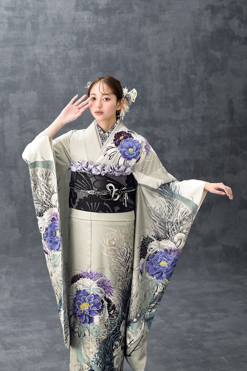 2025正絹振袖 -Hanriette【アンリエット】335 - 画像 (2)