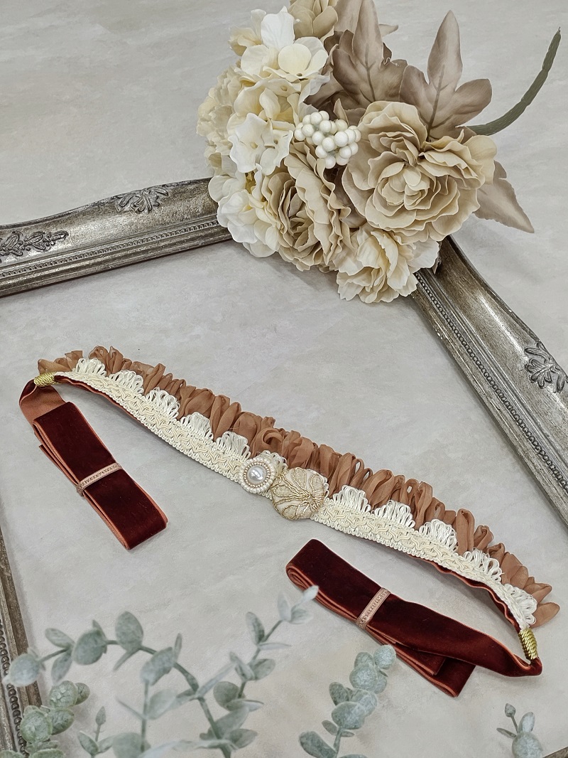 ﾗﾌｨﾈﾓｶｵﾘｼﾞﾅﾙ　ループフリンジ帯飾り　-3色展開- - 画像 (9)