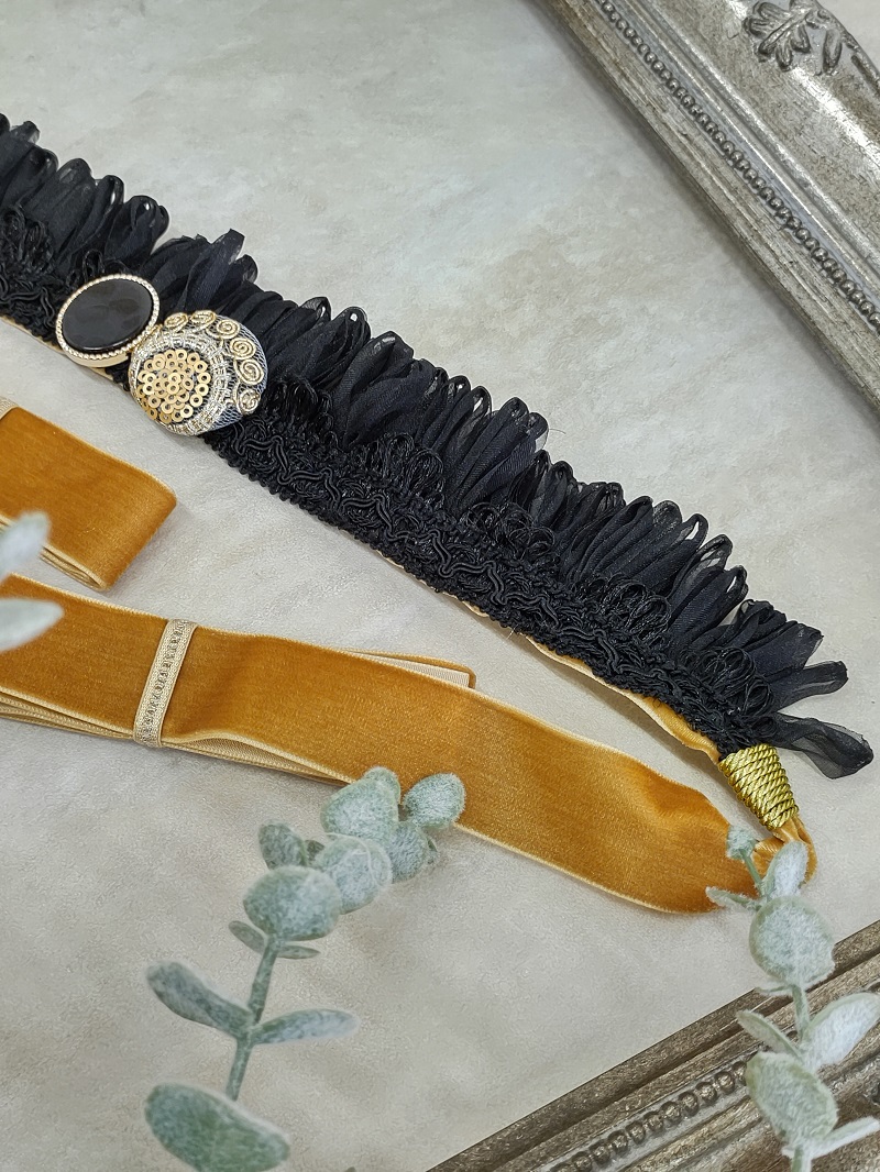 ﾗﾌｨﾈﾓｶｵﾘｼﾞﾅﾙ　ループフリンジ帯飾り　-3色展開- - 画像 (14)