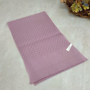 ふくれ平帯揚　2023ラフィネ別注カラー　くすみピンク