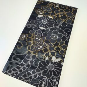 袋帯【正絹】振袖用RO2310-OM10黒金