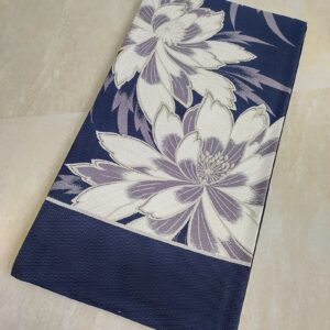 袋帯【正絹】振袖用　RTO-2310a6ネイビー