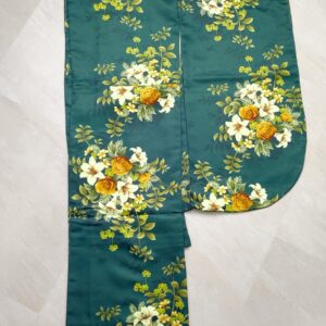 二尺袖ボヌールRMO2310-c1 ブーケ緑