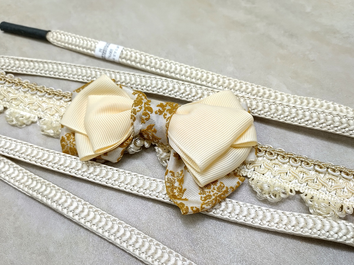 帯〆オリジナル ブリクソンリボン帯締め 5色展開 - 画像 (6)
