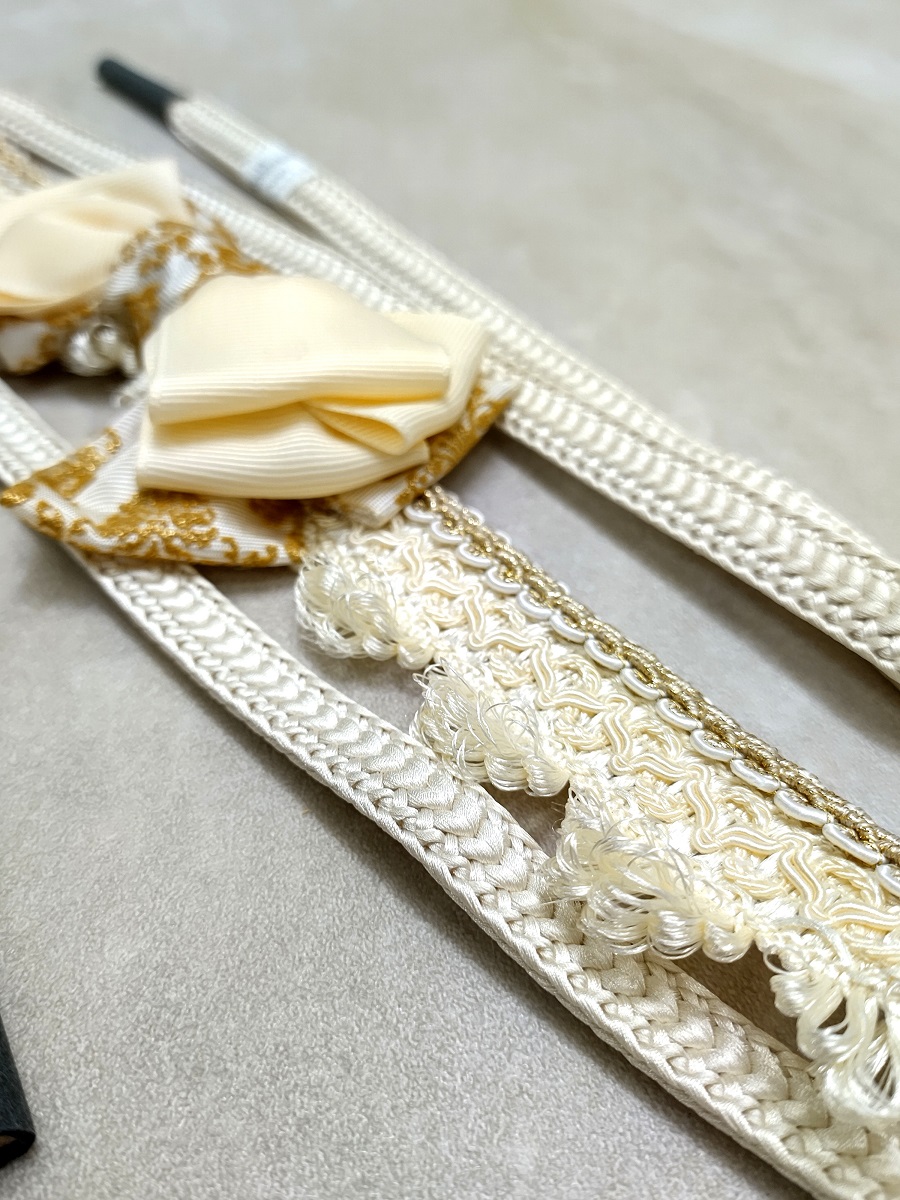 帯〆オリジナル ブリクソンリボン帯締め 5色展開 - 画像 (5)