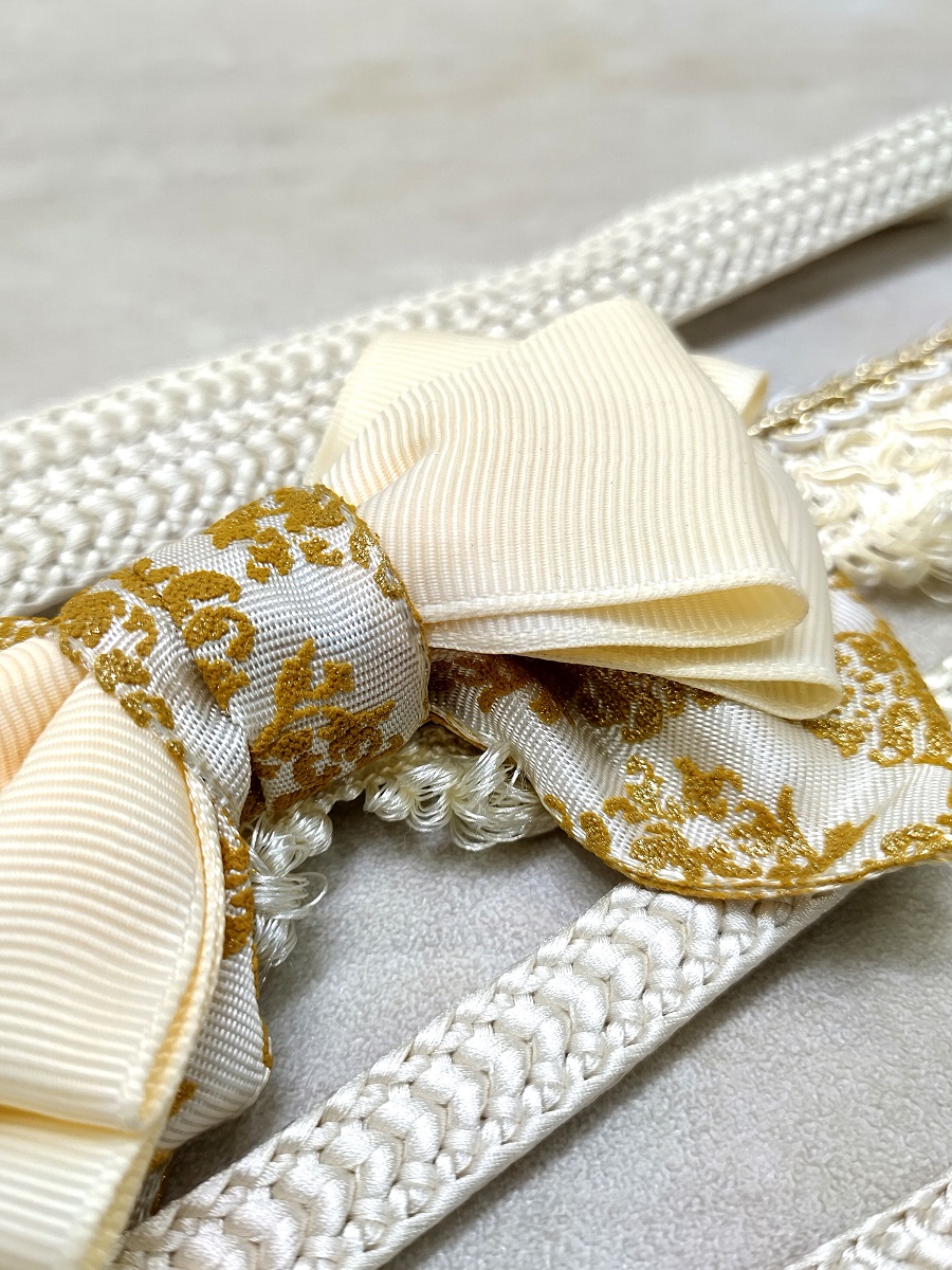 帯〆オリジナル ブリクソンリボン帯締め 5色展開 - 画像 (4)