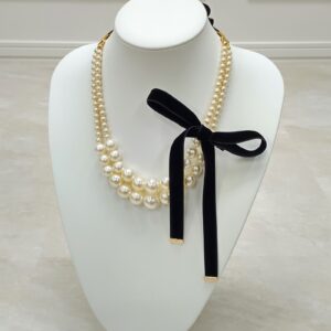 FK-145　フェイクパールネックレス