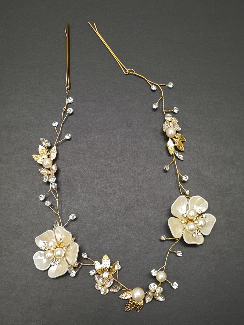 【ラフィネオリジナル】髪飾り3点セット FK-158・FK-159 -2colors- - 画像 (3)