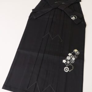 卒業袴 雪輪刺繍 RMO2401-b2 ブラック
