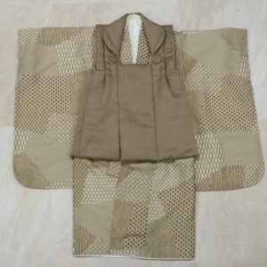 【受注品】3歳男児被布セット　「ボヌール2404No,15」