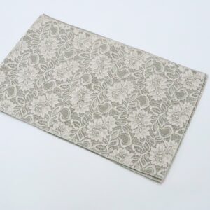 FA-006　ボンディングレース帯揚 -　グレー