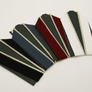 ラインストン重衿【正絹】RMK-2405b　４色