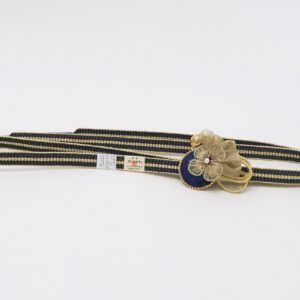 '-ﾗﾌｨﾈｵﾘｼﾞﾅﾙ-　国産平帯〆FKパーツ着脱式 ROJ-102ネイビー×ネイビー