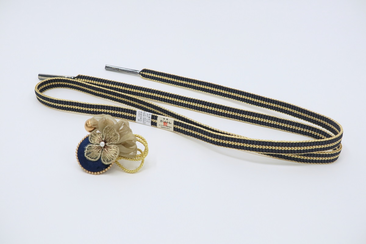 '-ラフィネオリジナル- 国産平帯〆FKパーツ着脱式 ROJ-102ネイビー×ネイビー - 画像 (5)