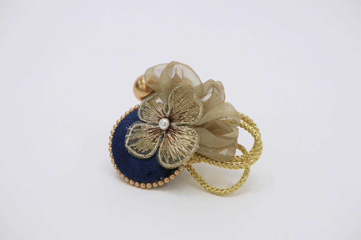 '-ラフィネオリジナル- 国産平帯〆FKパーツ着脱式 ROJ-102ネイビー×ネイビー - 画像 (7)