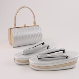 3段草履バッグセット【2Lサイズのみ】振袖用　RM024-06F