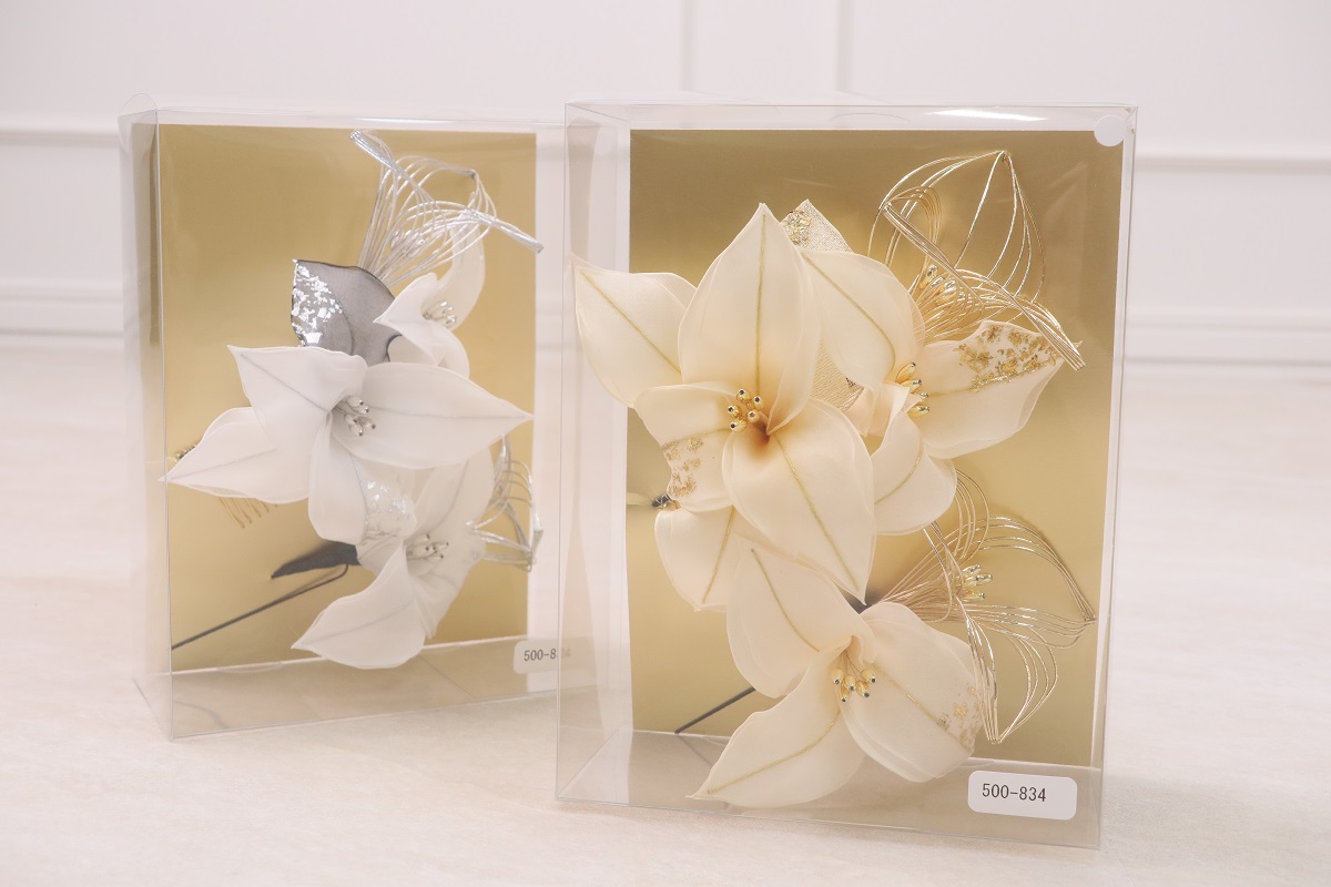 大人用 髪飾り 水引×ユリ RCH500-834 -2colors-