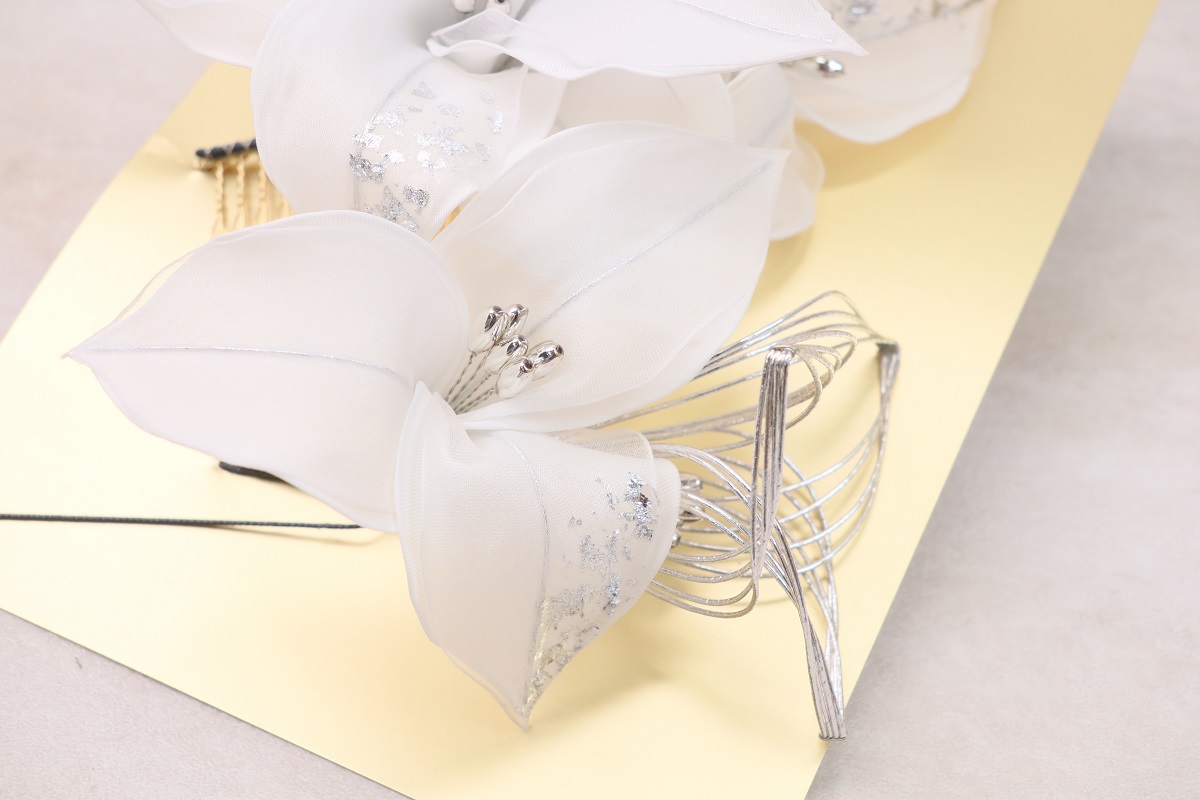 大人用 髪飾り 水引×ユリ RCH500-834 -2colors- - 画像 (13)