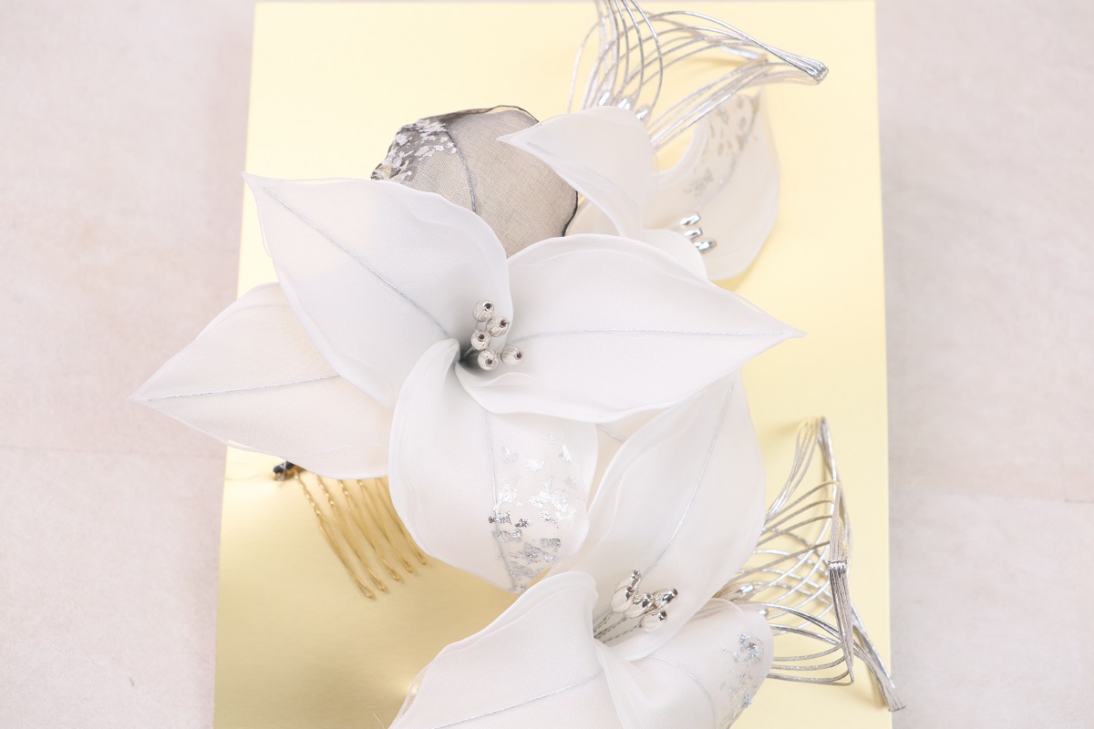 大人用 髪飾り 水引×ユリ RCH500-834 -2colors- - 画像 (14)